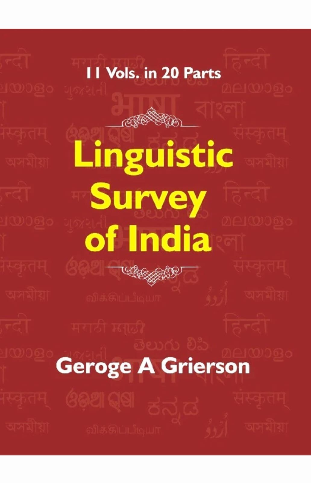 Linguistic Survey of India Volume IVHB
